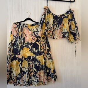 Free People Matching Set (top & skirt)